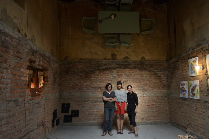 Claudia, Florencia y Laura