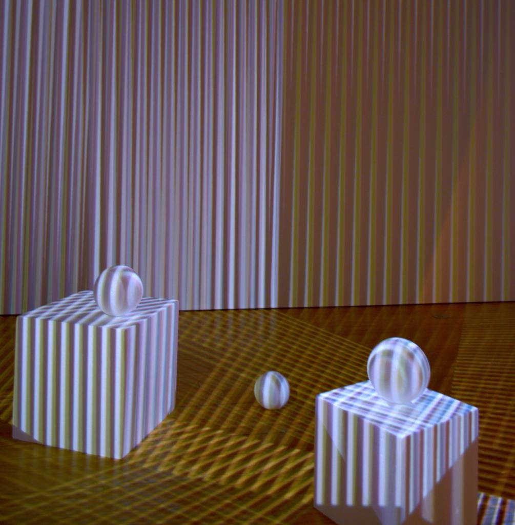 Carlos Cruz-Diez: Chromointerferent Environment, imagen por Alejandra Munguía
